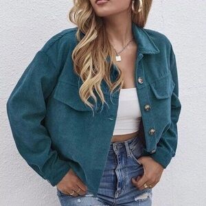 NWT Avec Les Filles corduroy jacket